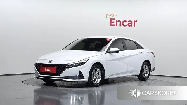 Hyundai Avante (CN7) 2020 Белый из Кореи