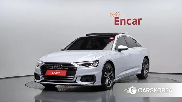 Audi A6 (C8) 2022 Белый из Кореи
