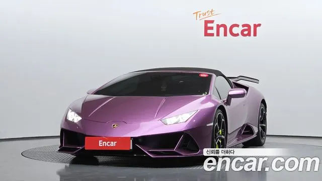 Lamborghini Huracan 2023 Фиолетовый из Кореи