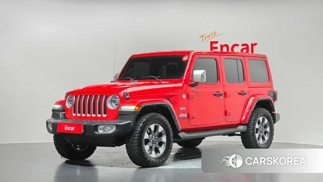 Jeep Wrangler (JL) 2021 Красный из Кореи