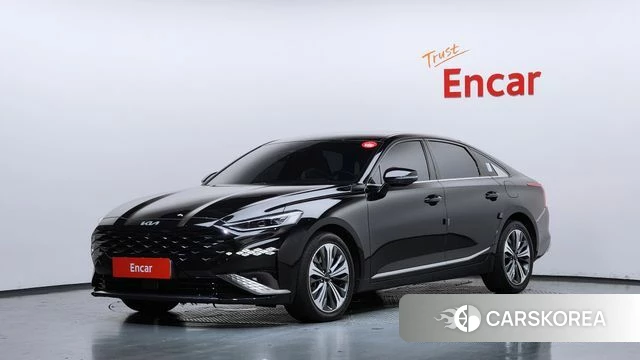 Kia K8 2021 Черный из Кореи