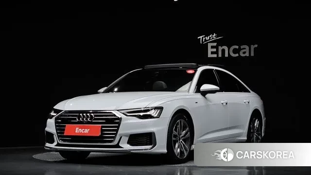 Audi A6 (C8) 2023 Белый из Кореи