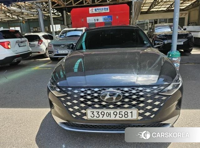 Hyundai The New Grandeur IG Hybrid 2020 Черный из Кореи