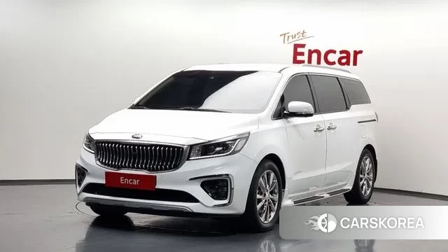 Kia The New Carnival 2019 Белый из Кореи