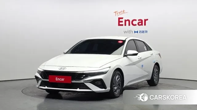 Hyundai The New Avante Hybrid (CN7) 2025 Белый из Кореи
