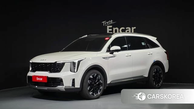 Kia The New Sorento 4th Generation 2024 Белый из Кореи