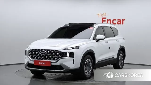 Hyundai The New Santa Fe 2021 Белый из Кореи
