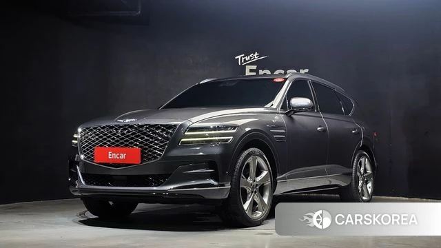 Genesis GV80 2021 Серый из Кореи