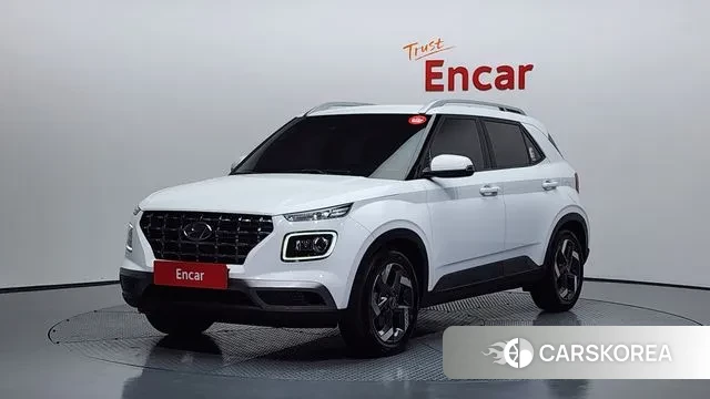 Hyundai Venue 2021 Белый из Кореи