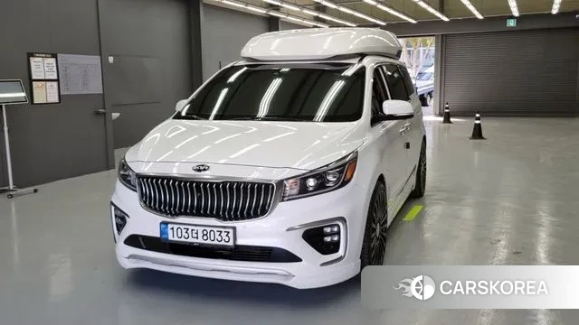 Kia The New Carnival 2020 Белый из Кореи