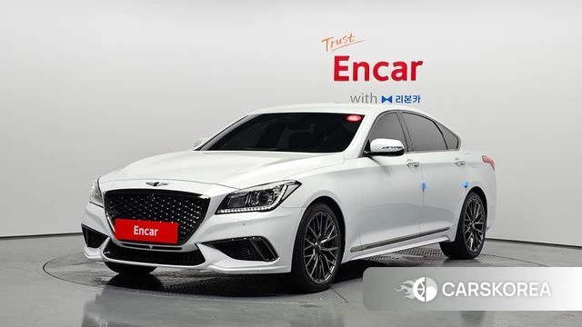 Genesis G80 2018 Белый из Кореи