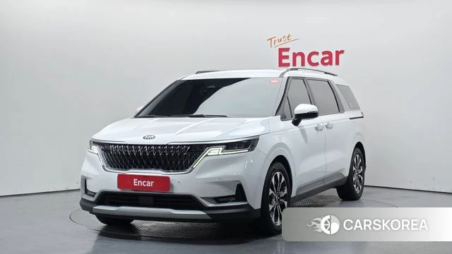 Kia Carnival 4th generation 2021 Белый из Кореи