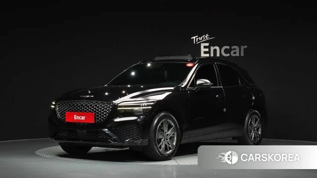 Genesis GV70 2022 Черный из Кореи