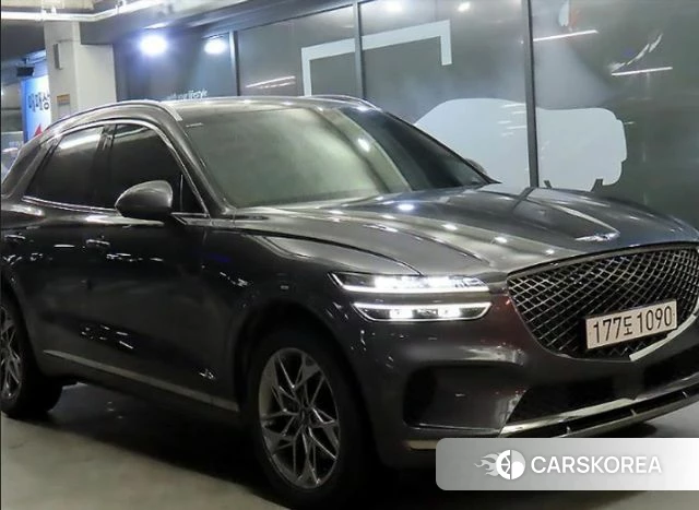 Genesis GV70 2021 Черный из Кореи
