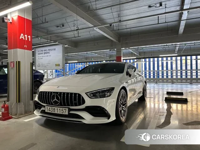 Mercedes-Benz AMG GT 2022 Белый из Кореи