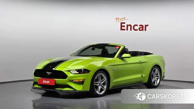 Ford Mustang 2020 Зеленый из Кореи