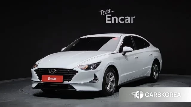 Hyundai Sonata (DN8) 2022 Белый из Кореи