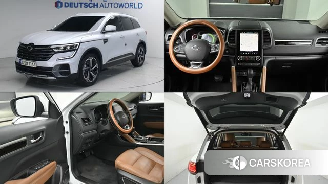 Renault Korea (Samsung) The New QM6 2023 Белый из Кореи