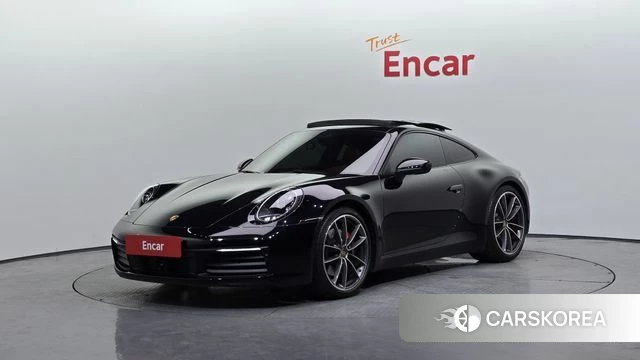 Porsche 911(992) 2020 Черный из Кореи