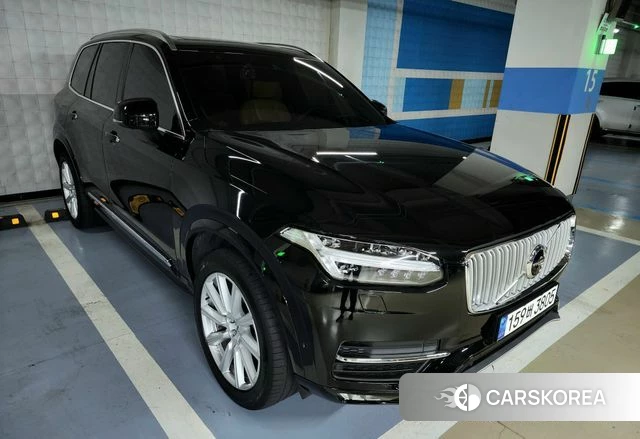 Volvo XC90 second Generation 2019 Черный из Кореи