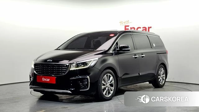 Kia The New Carnival 2018 Черный из Кореи
