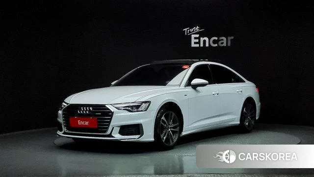 Audi A6 (C8) 2022 Белый из Кореи