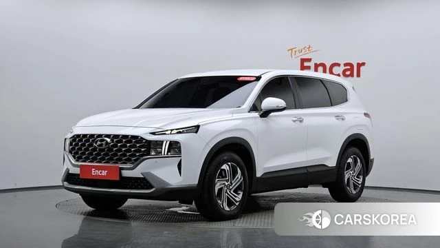 Hyundai The New Santa Fe 2022 Белый из Кореи