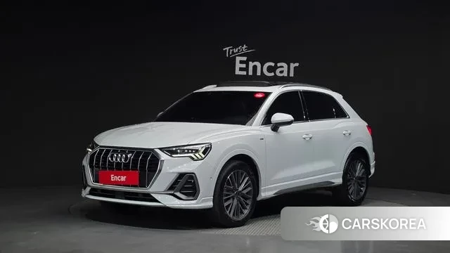 Audi Q3 (F3) 2022 Белый из Кореи