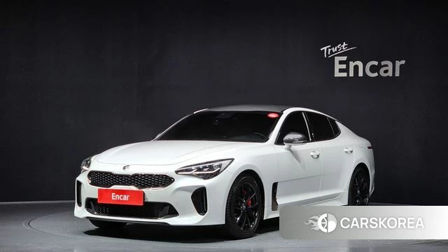 Kia Stinger 2018 Белый из Кореи