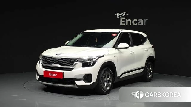 Kia Seltos 2021 Белый из Кореи