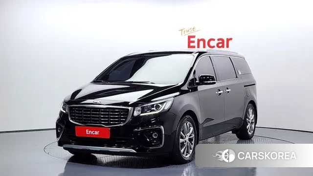 Kia The New Carnival 2018 Черный из Кореи