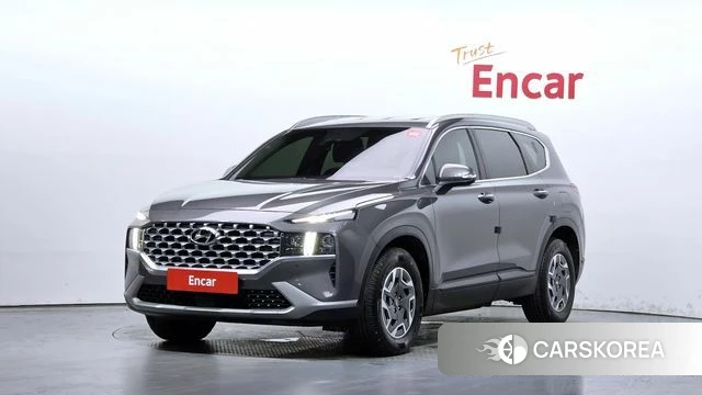 Hyundai The New Santa Fe 2021 Серый из Кореи