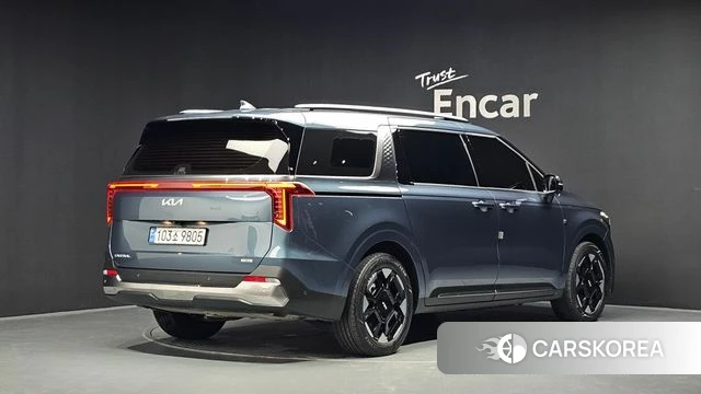 Kia The New Carnival 4th Generation 2024 Синий из Кореи