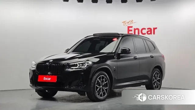 BMW X3 (G01) 2024 Черный из Кореи