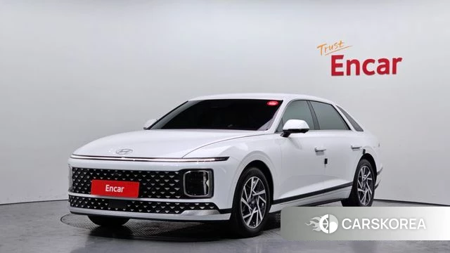 Hyundai Grandeur Hybrid (GN7) 2025 Белый из Кореи