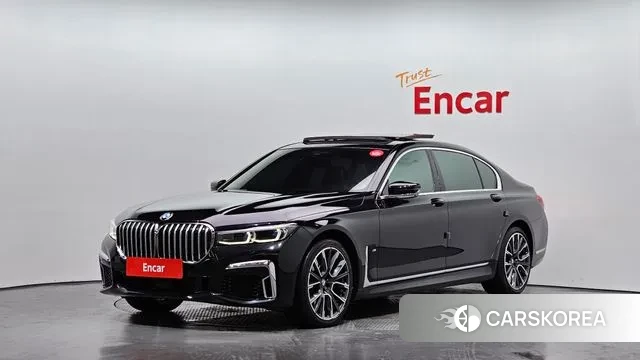 BMW 7 Series (G11) 2022 Черный из Кореи