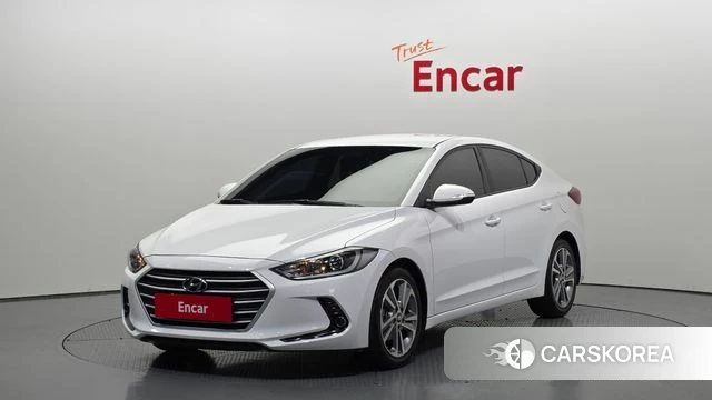 Hyundai Avante AD 2018 Белый из Кореи
