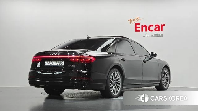 Audi A8 (D5) 2021 Черный из Кореи