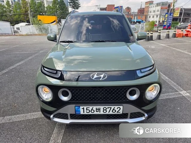 Hyundai Casper 2023 Темно-зеленый из Кореи