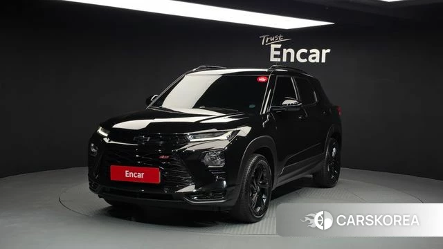 Chevrolet (GM Daewoo) Trailblazer 2023 Черный из Кореи