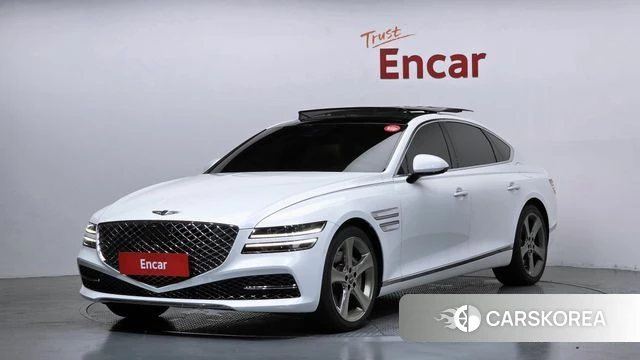 Genesis G80 (RG3) 2021 Белый из Кореи