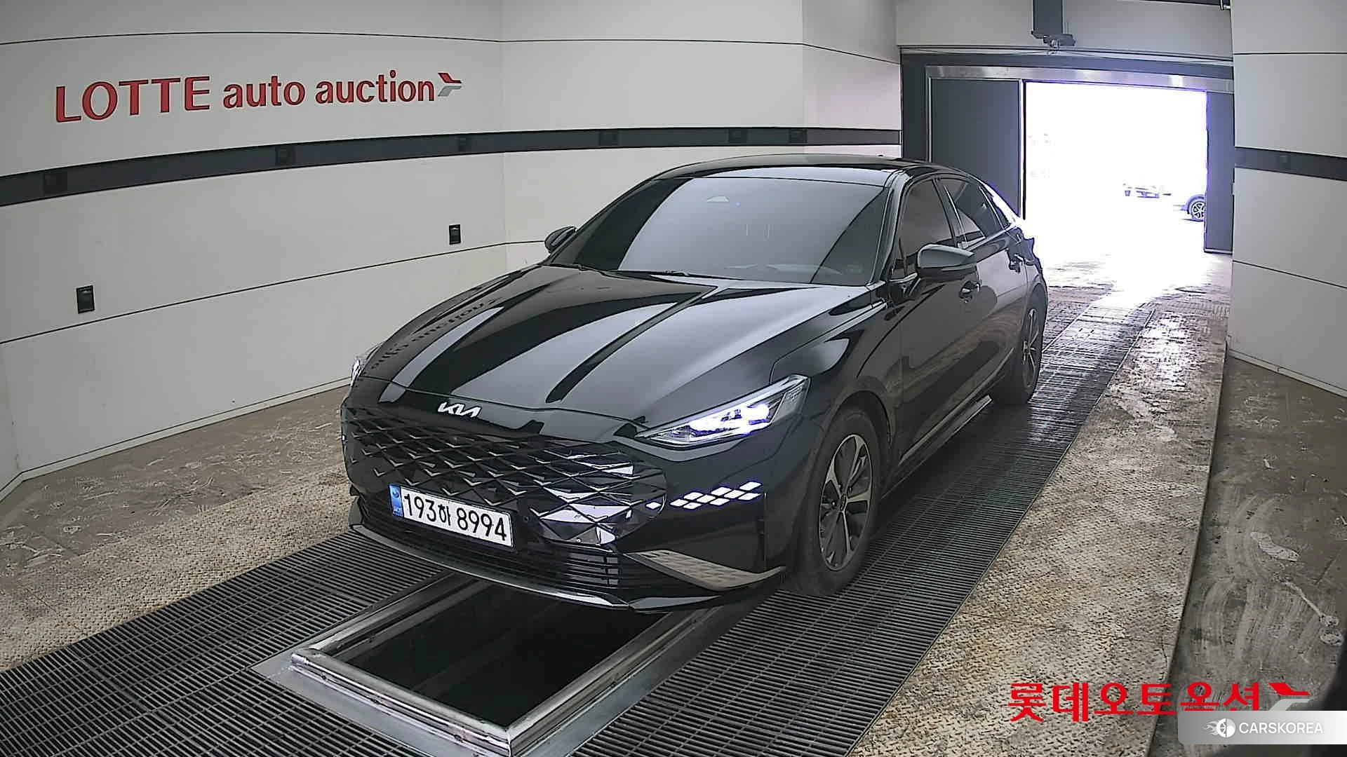 Kia K8 Hybrid 2022 Aurora Black Pearl из Кореи