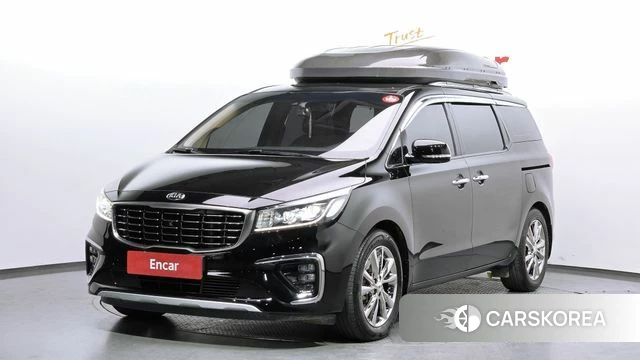 Kia The New Carnival 2018 Черный из Кореи