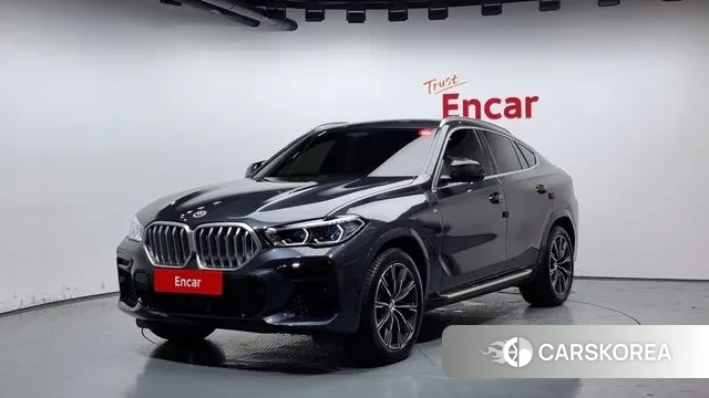 BMW X6 (G06) 2022 Серый из Кореи