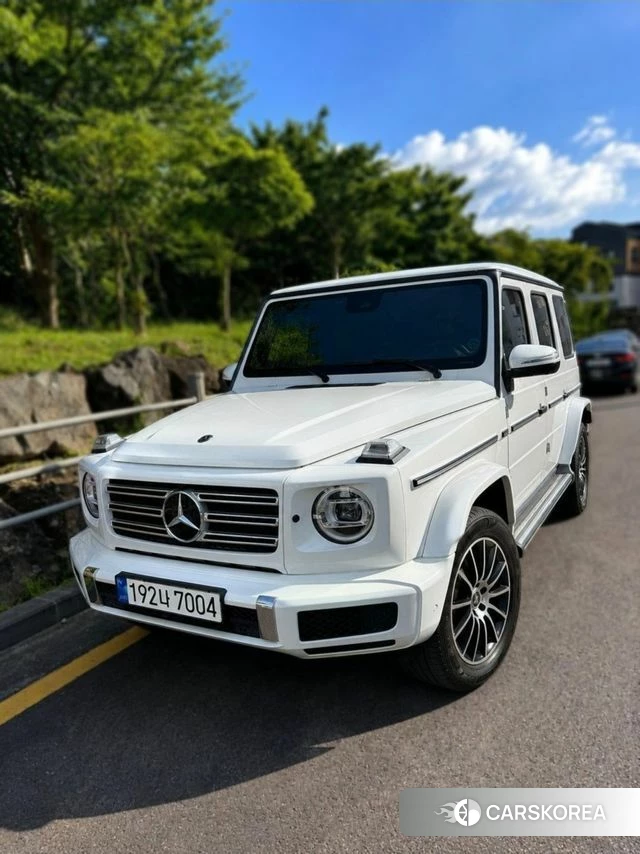 Mercedes-Benz G-Class W463b 2023 Белый из Кореи