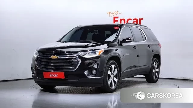 Chevrolet (GM Daewoo) Traverse 2021 Черный из Кореи