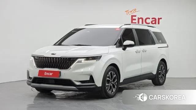 Kia Carnival 4th generation 2021 Белый из Кореи