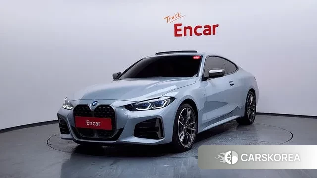 BMW 4 Series (G22) 2024 Светло-серебряный цвет из Кореи