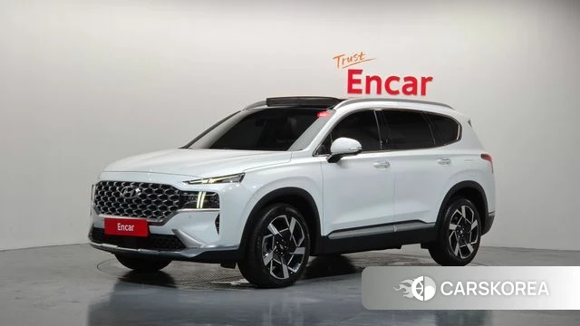 Hyundai The New Santa Fe 2021 Белый из Кореи