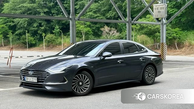 Hyundai Sonata Hybrid (DN8) 2021 Серый из Кореи
